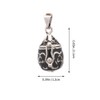 Generic Brass Teardrop Necklace Open Photo Lockets Phase Box Memorial