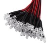 Pack of 50 Pre-Wired Water LEDs, Pre-Wired LED Flash LED