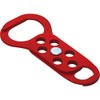 Zing Green Products 7269 Powder Coated Scorpio Hasp, Red