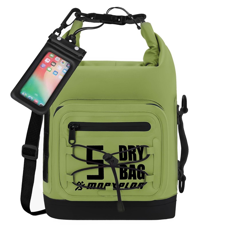 MORXPLOR Bolsa Seca Impermeable, Mochila Seca Enrollable de 5L/10L/20L/30L/40L/55L con