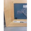 IKEA MALMA Mirror Natural Wood Framed 10"x10" Unfinished Pine