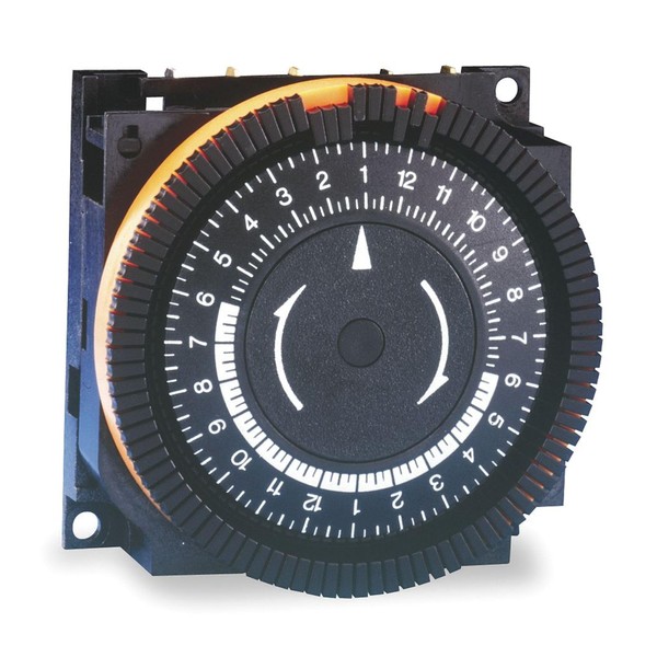 Electromechanical Timer, 24 hr., 20A