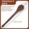 Hikiwin 8 Beads Wood Stick Massage Tools