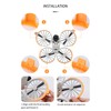 Flip Bumper Ring Propeller Guard Protector, One-Piece Anti-Drop Anti-Scratch Paddle
