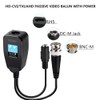 Passive Video Balun 4 Pairs RJ45 Transceiver Transmitter HD-CVI/TVI/AHD/CVBS with