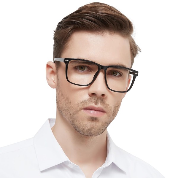 OCCI CHIARI Large Bifocal Reading Glasses for Men 1.75 Square
