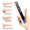 CLDURHGE Pack of 5 Oval Finger Splint Finger Protectors for