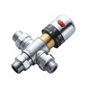 Gangang Tempcontrol G1/2 Solar Energy Brass Thermostatic Water Mixing Valve(Thermostatic