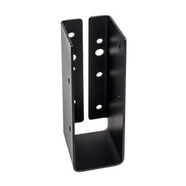 Simpson Strong-Tie Outdoor Accents ZMAX, Black Light Joist Hanger for 2x6 Rough