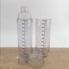 2 Pcs Plastic Cocktail Shaker,Drink Mixer Boba Tea Shaker,Professional Bar