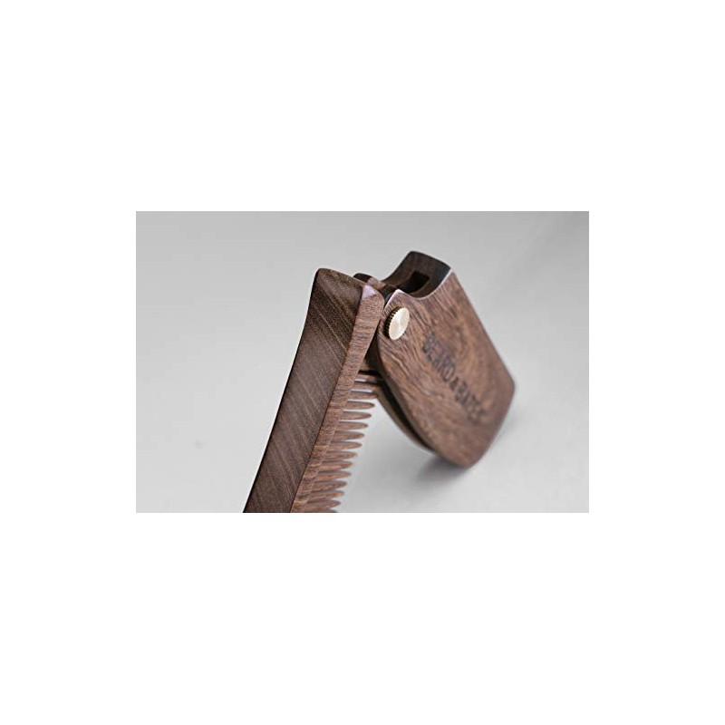 BEARD & BATES The Sandalwood Switchblade - El peine de