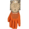 Rostain Visible IT09 Waterproof Latex Visible Gardening Gloves, Orange, Size