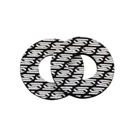 SCAR Grip Donuts for Grips Donuts Moto Cross Motocross Motorcycle Enduro Supermotard Quad MX ATV Compatible with Suzuki RM RMZ 85 125 250 450 - Black