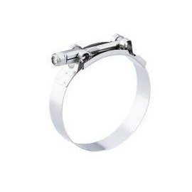 Breeze TB500 Standard T-Bolt Clamp Effective Diameter Range: 5" - 5.31" (127mm - 134.9mm)