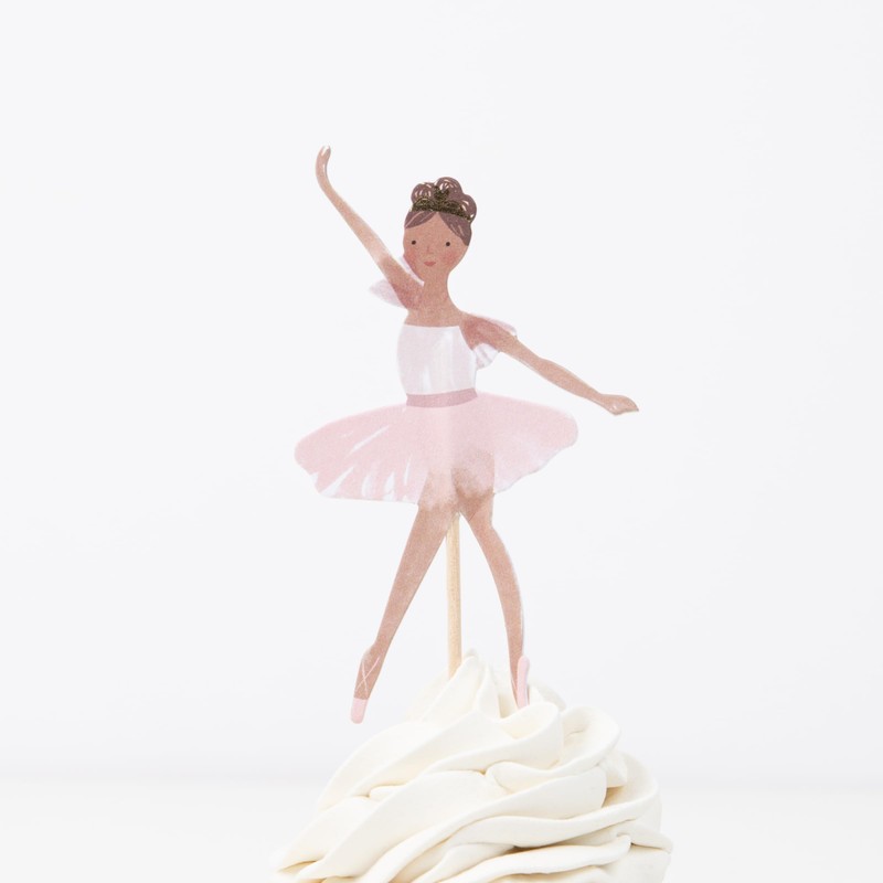 Meri Meri Ballerina Cupcake Kit (Pack of 24)