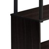 Furinno 4-Tier Flexi Rack, Espresso