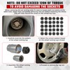 32PCS Wheel Locking Nut Key Kit Fit for Mercedes-Benz Lug
