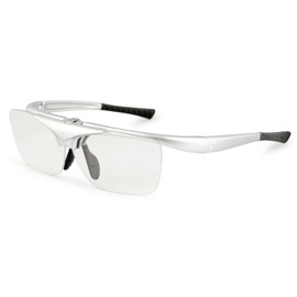 デューク 老眼鏡 跳ね上げ +3.0 度数 ハネアゲハイパー シルバー DR-008-2+3.00