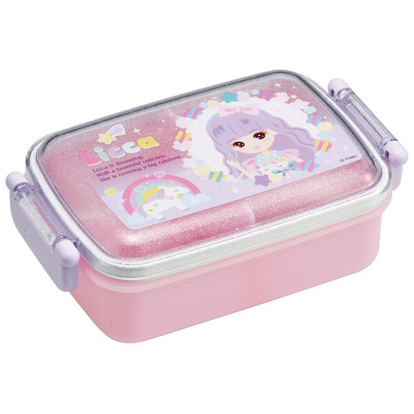 Skater RBF3ANAG-A Lunch Box, 15.9 fl oz (450 ml), Licca-chan, 23 Antibacterial, For Kids, Made in Japan