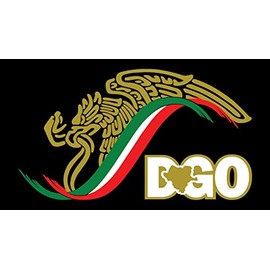 Kramer sticker's shop Kramer Mexico Escudo Mex Eagle DGO Durango Sticker for Car Vinyl Decal Truck Window Vehicle Bumper Decal (7 х 3.9)