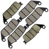 Caltric Front Rear Brake Pads for Honda GL1500 Gl 1500