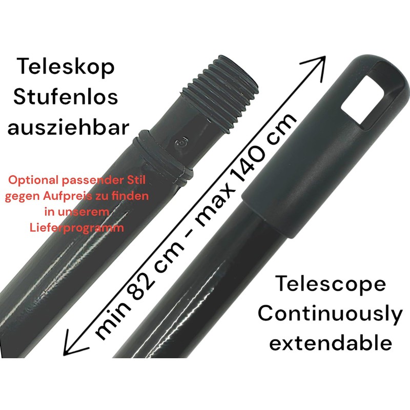 Hygiene Scrubber 23cm 5 Row Polyester Bristles Food Safe White