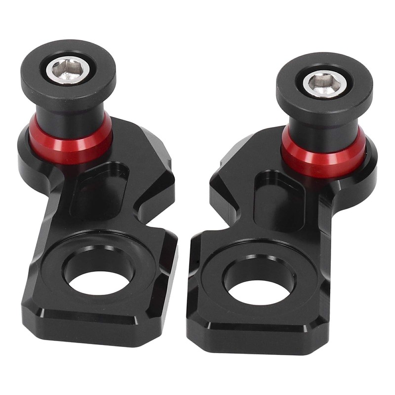 JOROBURO 2pcs Motorcycle Chain Adjuster Block, Motorcycle Chain Slack Adjuster