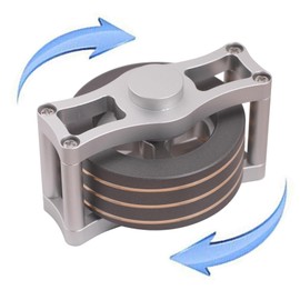 Desk Fidget Toys for Kinetic Toy: Cool Gadgets Cool Stuff for Adults Kids Teens, Supper Spinning Tops 40 Mins, Stress Relief Toy for Optical-Illusion Gift for Office School Home Women Men Christmas