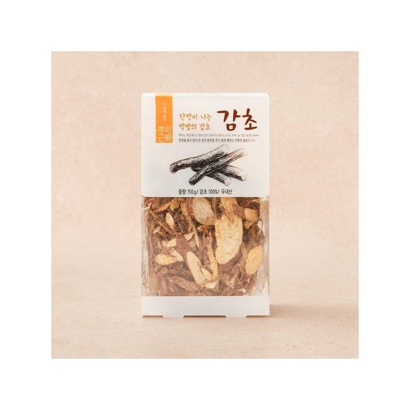 단맛이 나는 약방의 감초 150g Sweet-tasting Licorice from the Apothecary