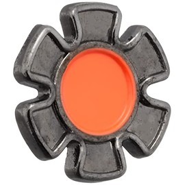 Cam-in Soft Shutter Button Release Button Creative Type / (Diameter 0.5 inches (12 mm) (Orange Flower) CAM9117