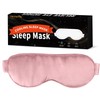 Sleep Mask for Women Men with Cooling Gel, Pink