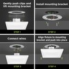 Feit Electric 7.5 Inch LED Square Ceiling Light, Dimmable Flat