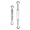Awning Attachment Set, Stainless Steel Carabiner Mounting Set with Screws