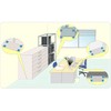 Proceven PB-N1001C Earthquake Resistant Mat (220.5 lbs (100 kg), Free