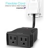 Fosmon Remote Control Outlet Waterproof Outdoor, Wireless Light Switch