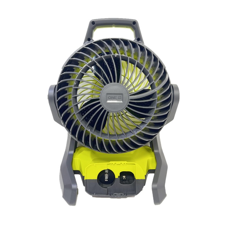 Factory Reconditioned 18-Volt Hybrid Portable Fan Kit with Battery and
