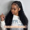 quesdom Corn Wave Ponytail Extension Wrap Around Pony Tail 22