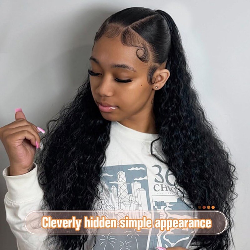 quesdom Corn Wave Ponytail Extension Wrap Around Pony Tail 22