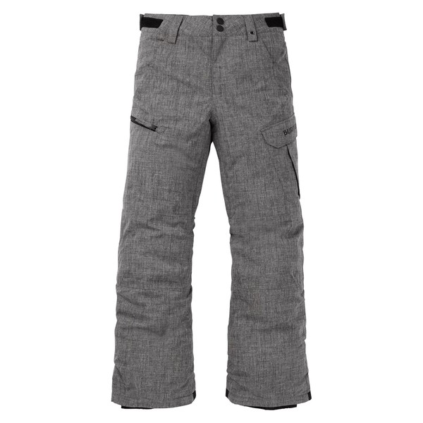 Burton Exile Cargo Pant Pantalon de Snowboard Garçon, Bog Heather, FR : L (Taille Fabricant : L)