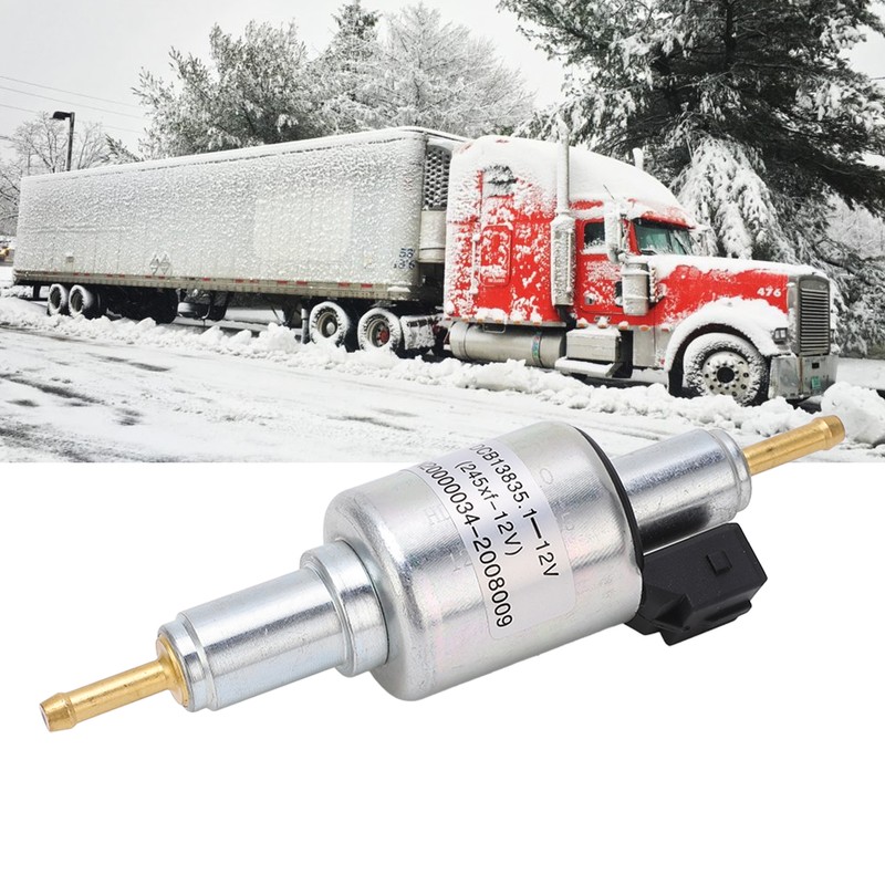 12V Parking Heater Fuel Pump 65ml Stainless Steel High Performance