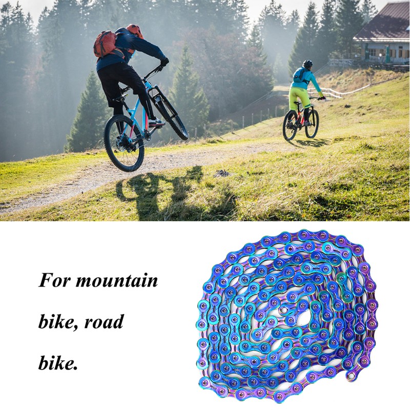 ZTTO Bike Steel Colorful Variable Speed Chain Accessory for Mountain
