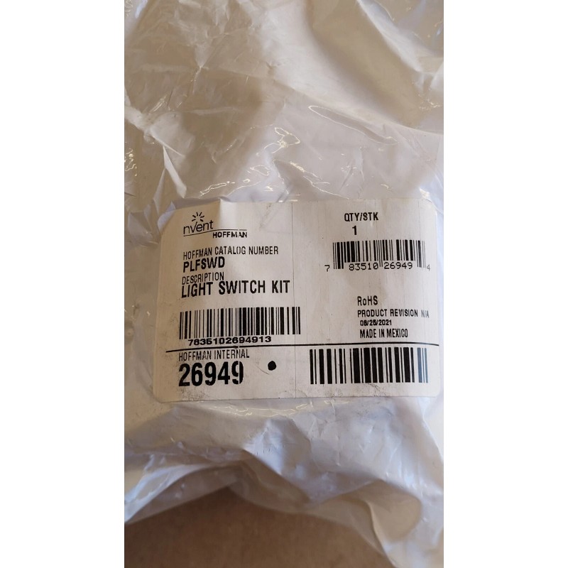 NVENT HOFFMAN Hoffman Nvent PLFSWD Enclosure Light Switch Kit 26949