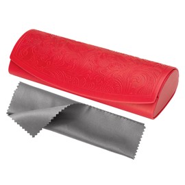 Vemiss Hard Shell Glasses Case, Portable Protective Eyeglasses for Men Women