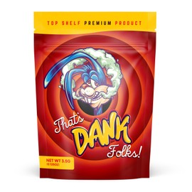 Dank - 100 x Cali Packs 3.5g bag, Aluminium Foil lined Mylar bags 3.5g, Ziplock Smell proof bag, Baggies 3.5g, Stand up pouches (9.8cm x 13cm) 3.5 packs