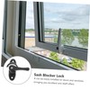 Gadpiparty 4 Sets Sliding Window Lock Durable Sash Locks for