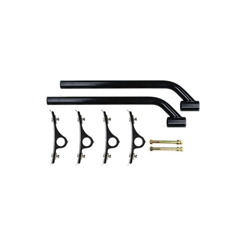 TORQUE Poly Fender Mounting Kit Black, Polymer Fender Mounting Kit