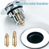 EIHI Pack of 4 Pop Up Replacement Spigots Made of