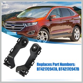 RATCHROLL 1 Pair Front Bumper Mount Support Bracket for Ford Edge 2011-2014 for Lincoln MKX 2012-2015 BT4Z17C947A BT4Z17C947B Left and Right Side Replacement Car Parts