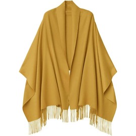 PFLife Cashmere Scarf for Women 80''*27'' Ladies Scarfs Gift Box Pashmina Shawls and Wraps Thick Oversized Winter Scarf (turmeric)