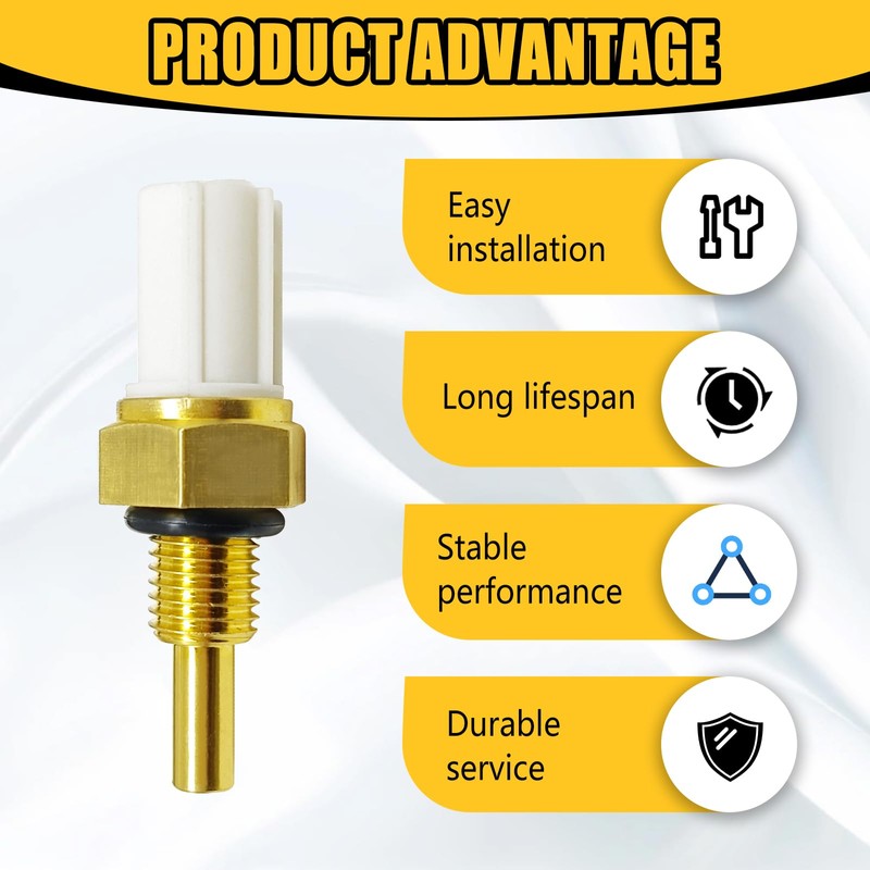 Icyhaws Engine Coolant Temperature Sensor Compatible with Honda Accord Civic